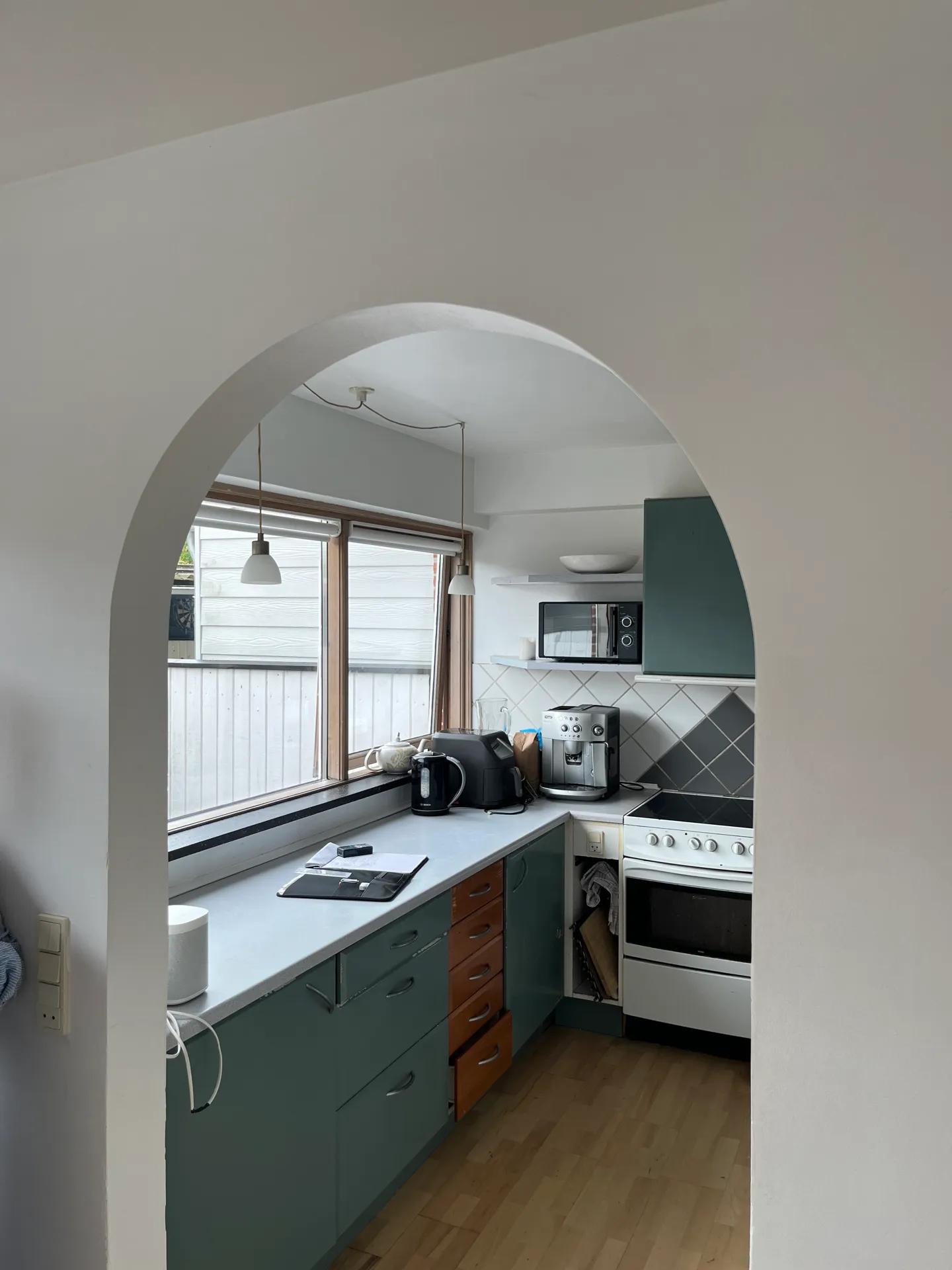 Køkken før renovering